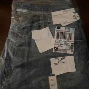 Men’s Arizona 38 x 30 Bootcut Flex Jeans